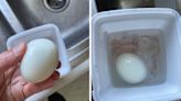 I Just Learned the Wildest Way to Peel an Egg Without Using My Fingers In 10 Seconds Flat