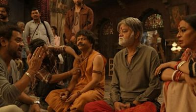 Inside Bhool Bhulaiyaa 3 Sets With Kartik Aaryan, Sanjay Mishra And Rajpal Yadav - PICS