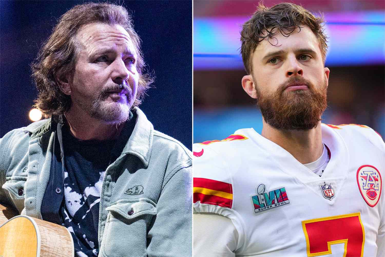 Eddie Vedder slams Harrison Butker for sexist commencement speech: 'People of quality do not fear equality'