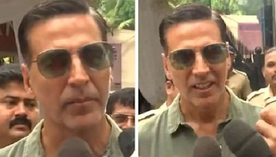 Here's What Akshay Kumar Said As He Cast His First Vote After Getting Indian Citizenship