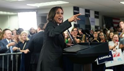 Kamala Harris Attacks Trump In Electrifying Rally