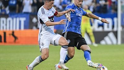 Whitecaps forced to settle for 1-1 draw in Montreal