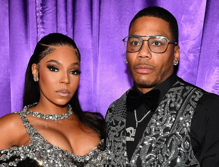 Ashanti Has the Best Reaction When Husband Nelly Surprises Her with a Baby Shower