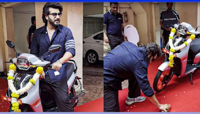 Actor Arjun Kapoor Buys New Rs 1.35 Lakh BGauss RUV 350 Max