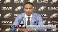 Jalen Hurts reacts to comeback win vs. Jags