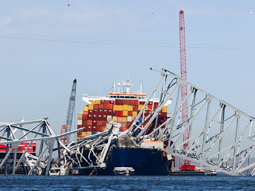 Demolerán enorme tramo del puente colapsado Francis Scott Key en Baltimore