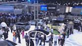 Major car brands showcase new NEV models at Beijing Auto Show