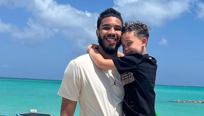 Jayson Tatum Reveals What Son Deuce Said to Him After NBA Title Win