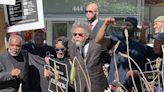 Cornel West joins DC reparations protest against Wells Fargo Bank