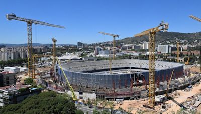 Así están las obras del Spotify Camp Nou (10 mayo 2024)