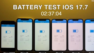 iOS 18電池續航測試結果出爐 這「3機型」續航力倒退
