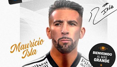 Mauricio Isla fue presentado oficialmente como nuevo refuerzo de Colo Colo