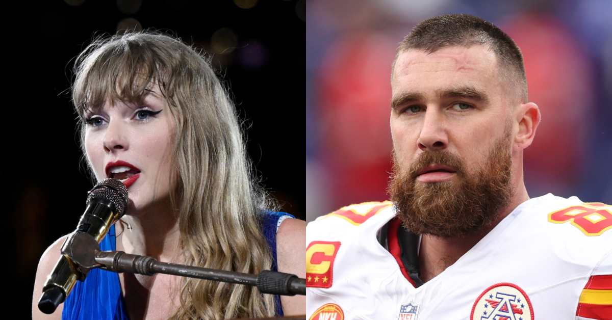 Fans Can't Handle Travis Kelce Getting Emotional During Taylor Swift's Mashup Tribute at Eras Tour