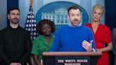 'Ted Lasso' cast meets President Biden, first lady at White House to talk mental health