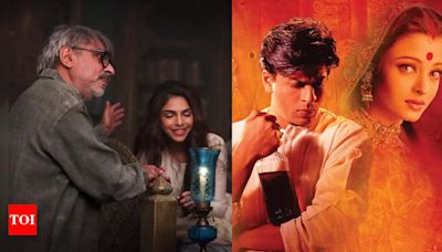 When Sharmin Segal declined to sit in Shah Rukh Khan's lap on the 'Devdas' sets; preferred Aishwarya Rai instead - Times of India