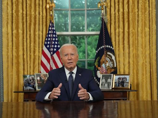 Biden speaks to Trump assassination attempt in Oval Office address saying ‘time to lower the temperature’: Live