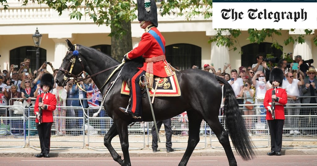 King expected to attend Trooping the Colour by carriage, not horseback