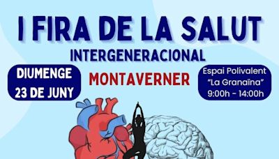 Montaverner organiza la I Feria de la Salud Intergeneracional