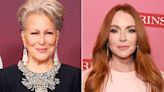 Bette Midler Jokes Lindsay Lohan Was Partly to Blame for Her Failed Sitcom “Bette:” 'She Had Bigger Fish to Fry'