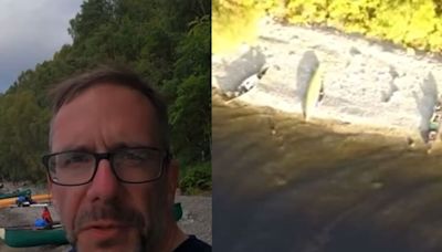 Un campista detectó con su dron imágenes del posible monstruo del Lago Ness