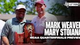 NCAA Quarterfinals Press Conference: Mark Weaver, Mary Stoiana