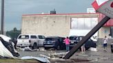 Michigan tornado: Two dead and more than 40 injured after rare twister tears through town of Gaylord