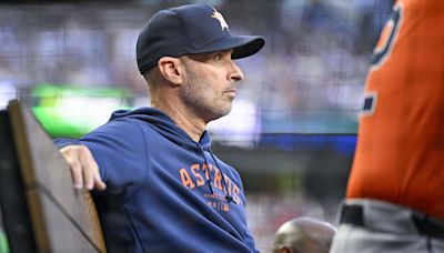 MLB insider links two Joe Espada replacement options if Astros season continues to tank