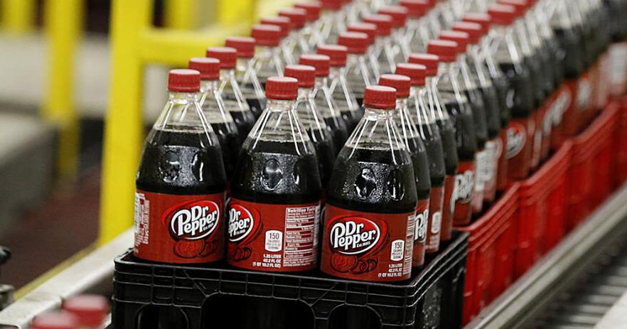 Dr Pepper passed Pepsi as the second biggest soda brand