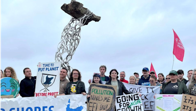 Activists call for urgent action to tackle environmental crisis at Lough Neagh