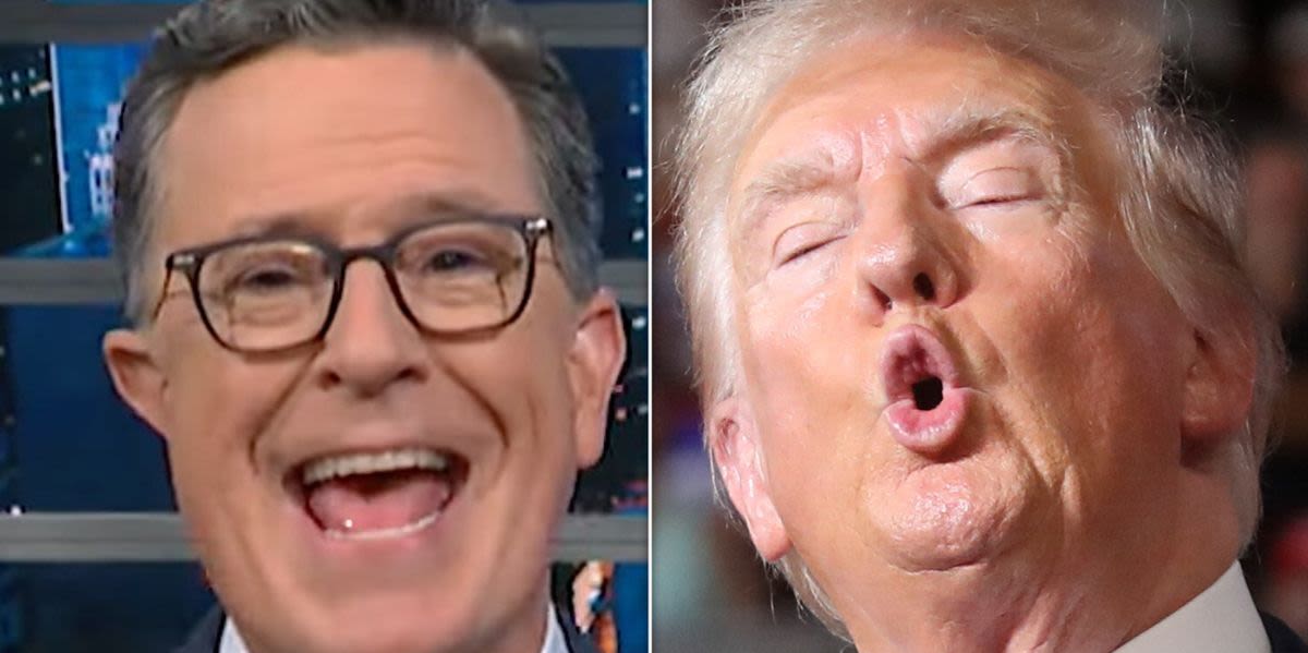 Stephen Colbert Takes Trump’s Reported Sexist Slur And Fires It Right Back At Him