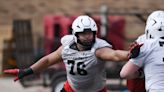 Texas Tech football lineman Caleb Rogers sees his future being at center