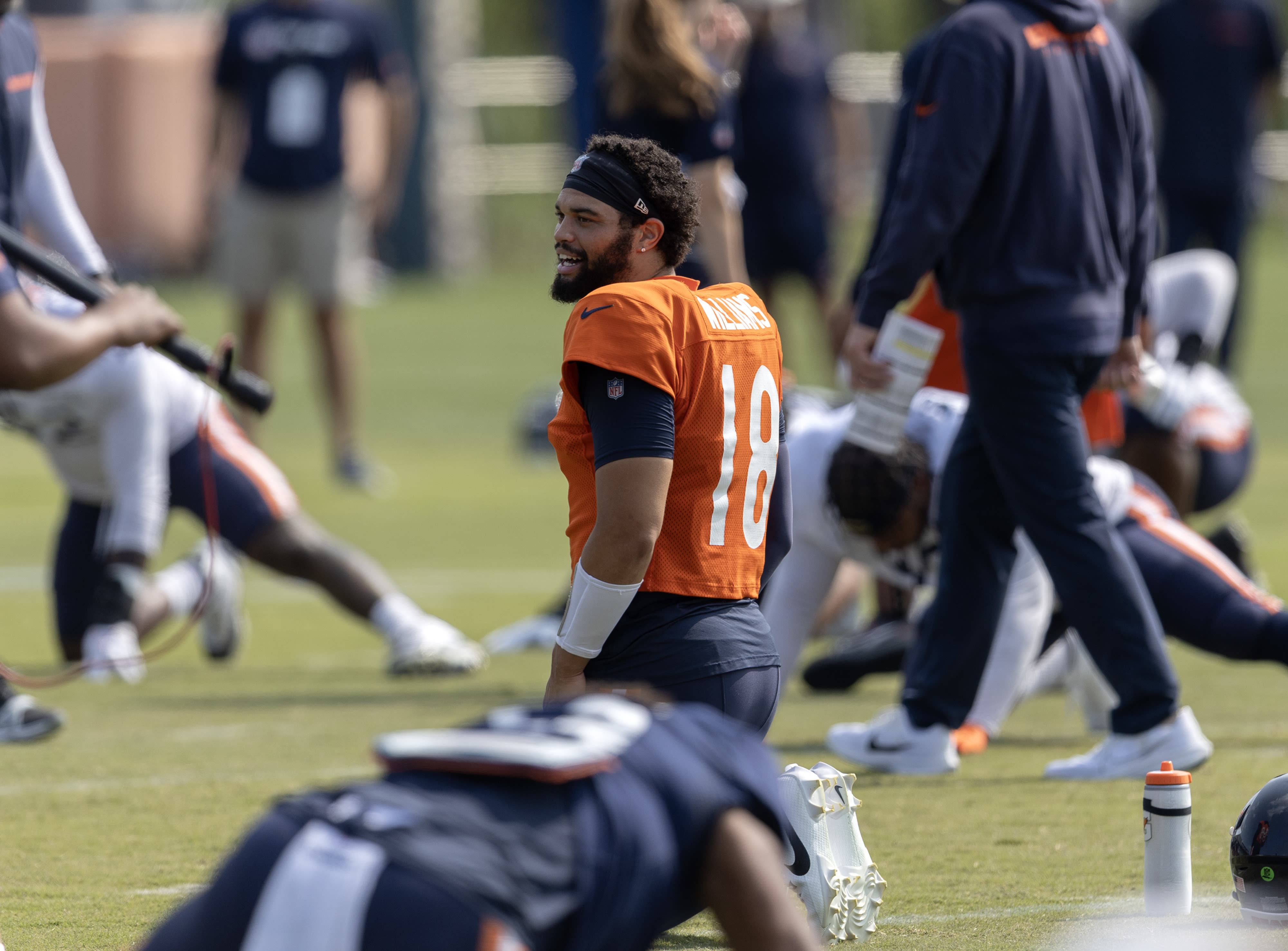 Chicago Bears ‘Hard Knocks’ Episode 1 recap: A visit from Nick Saban, an eagle Speedo and Caleb Williams’ Slip ‘N Slide