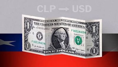 Valor de cierre del dólar en Chile este 1 de mayo de USD a CLP