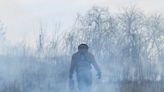 Controlled burn at Cedar Bluffs aids prairie reconstruction