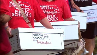 Support our Schools Nebraska has ‘déjà vu’ submitting new batch of 86,000 signatures