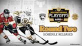 NHL Announces Schedule for Bruins Second-Round Playoff Series vs. Florida Panthers | Boston Bruins