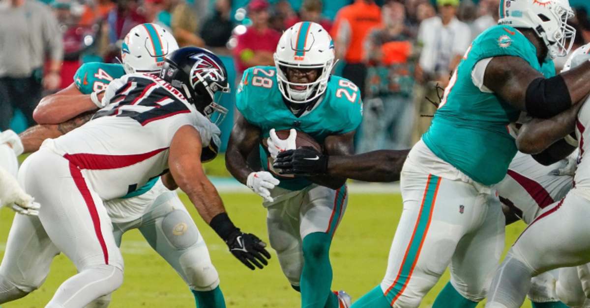 Dolphins Top 2 RBs Both Injured for Bills Showdown?