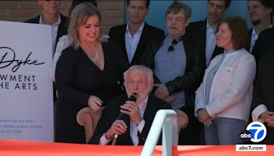 Dick Van Dyke and wife Arlene honored by Malibu High School with theater in their name