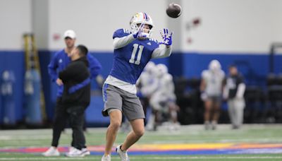 Kansas football spring ball: Jayhawks return veteran trio of wide receivers with goals