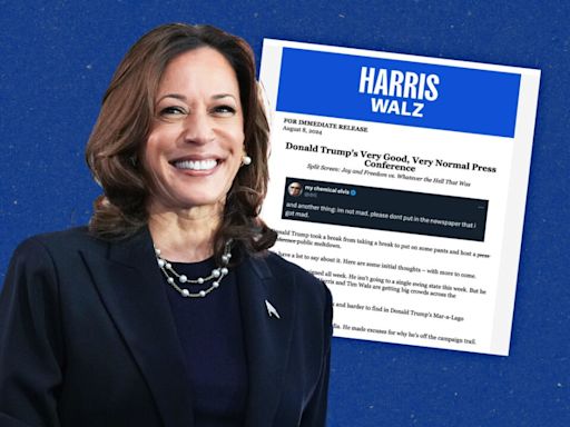 Kamala Harris’ Campaign Is Trolling Republicans Right Back