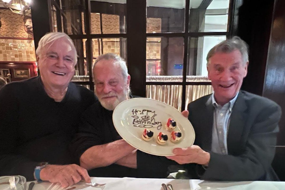 Monty Python reunion as co-stars assembled for Michael Palin’s birthday