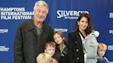 Alec and Hilaria Baldwin Attend Hamptons International Film Festival with Five of Seven Kids