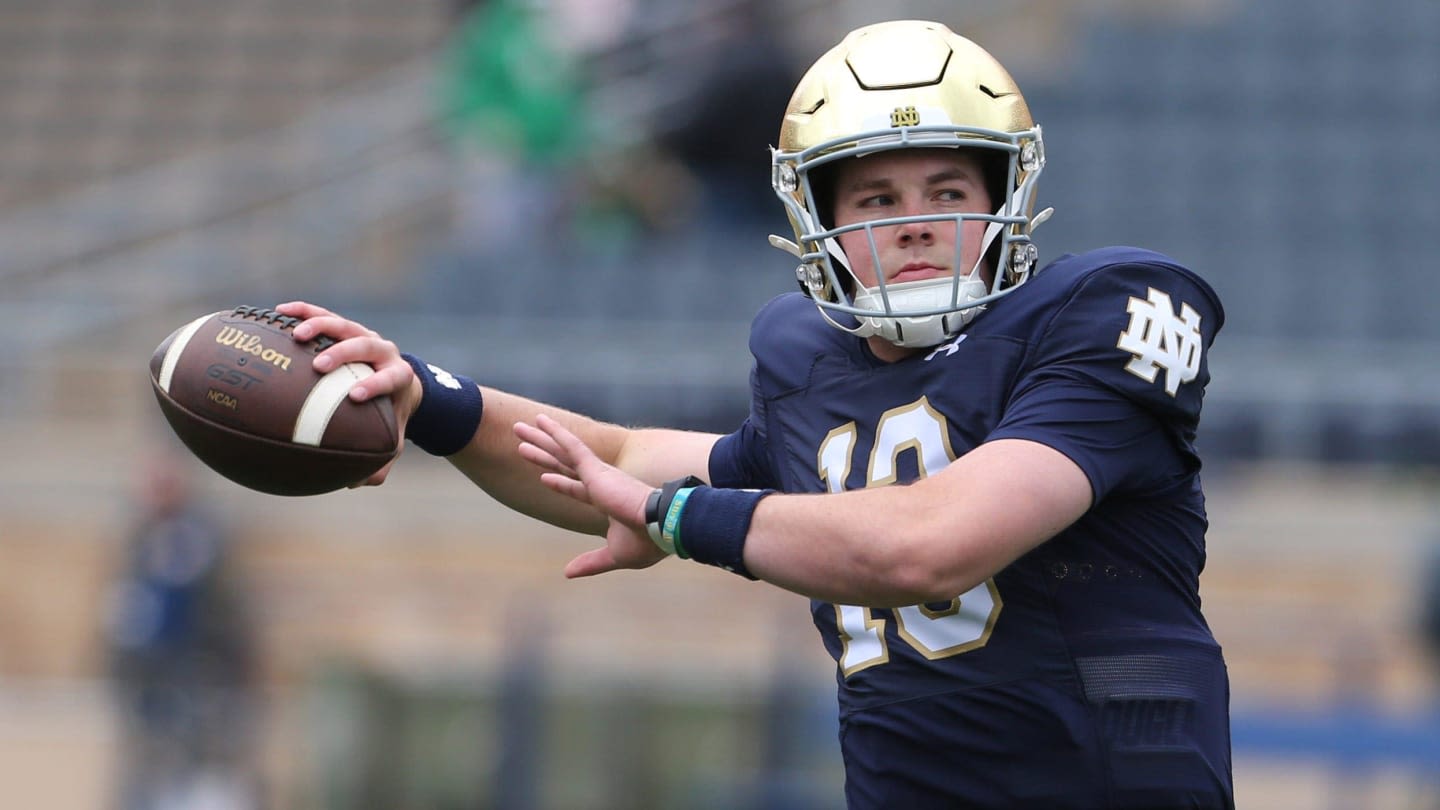 Notre Dame Quarterback Riley Leonard Health Update