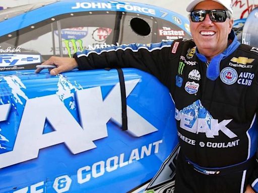 NHRA drag racing great John Force released from hospital 1 month after fiery, 300-mph crash