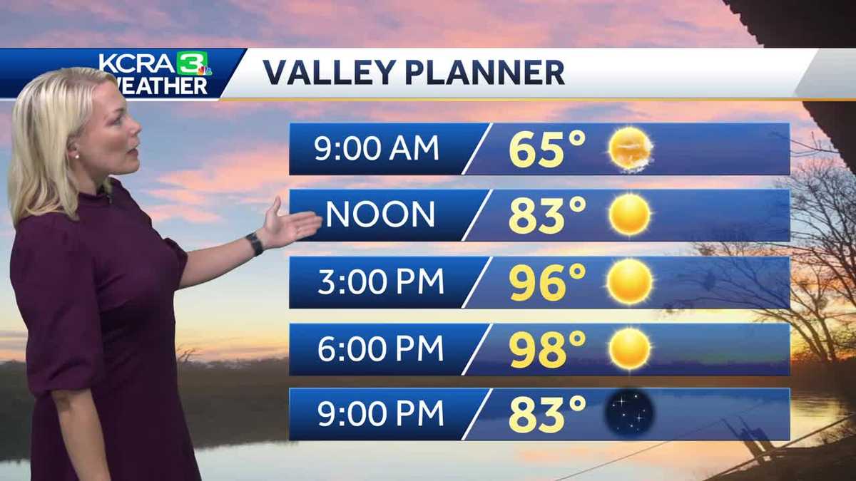 Northern California forecast: Saturday expected to hit triple digits in the Valley