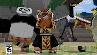 Minecraft lanza su nuevo DLC de Kung Fu Panda