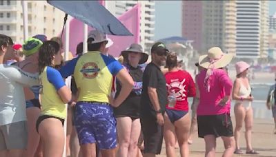 Hundred across Florida compete in junior lifeguard championship in Daytona Beach