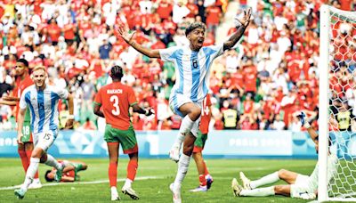 補時入球被推翻 阿根廷不敵摩洛哥 奧運男足開打 西班牙挫烏茲別克