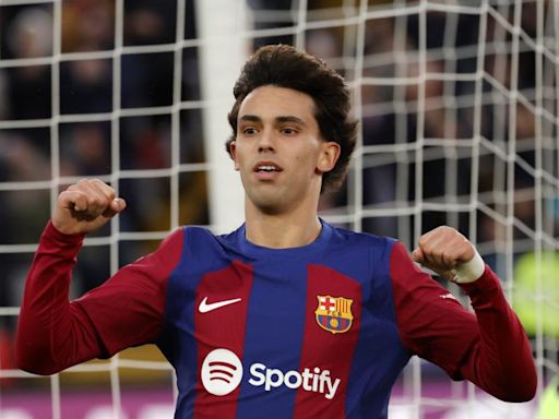 Joao Félix aún aparece como jugador del Barça en la web del club