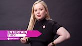 Nicola Coughlan speaks out about wearing a ceasefire pin as she promotes 'Bridgerton'